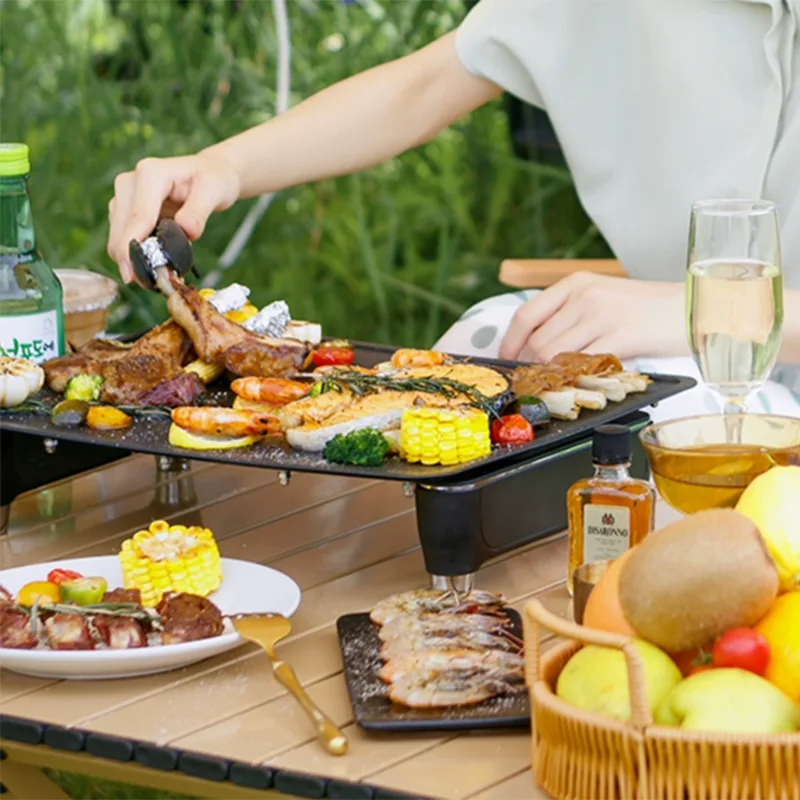 What are the application ranges of graphene electric baking pans?