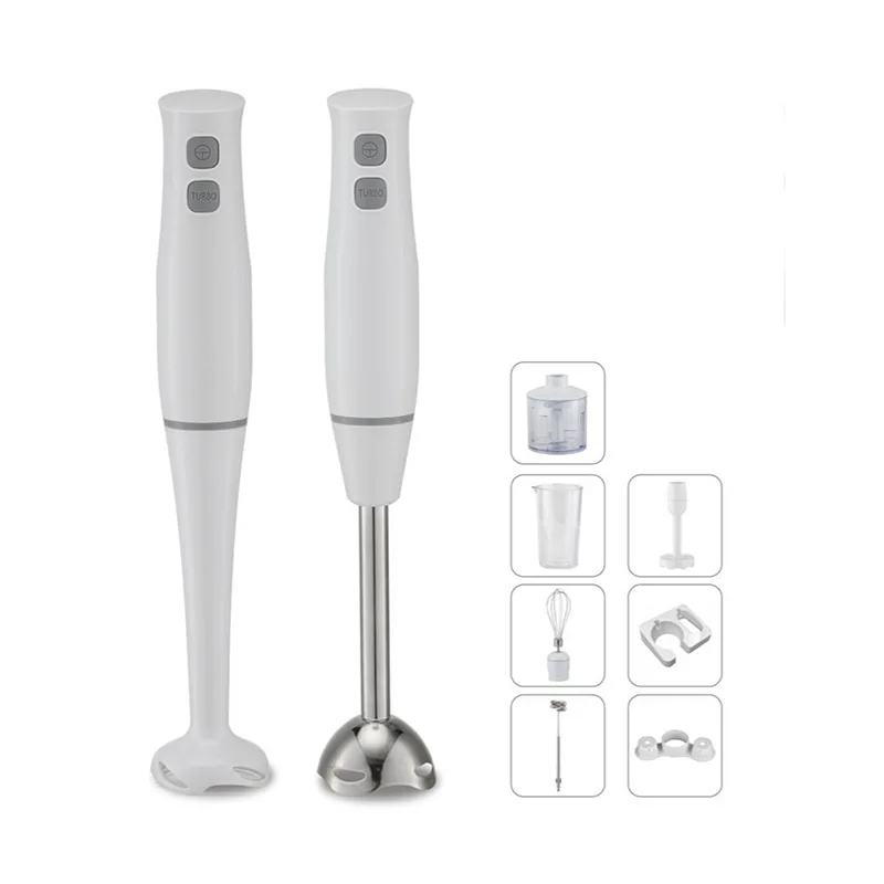 400W Stick Blender with Detachable Rod and Stainless Steel Blade