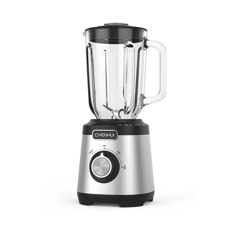 700–1200W Glass Nutri Blender with Stainless Steel Housing
